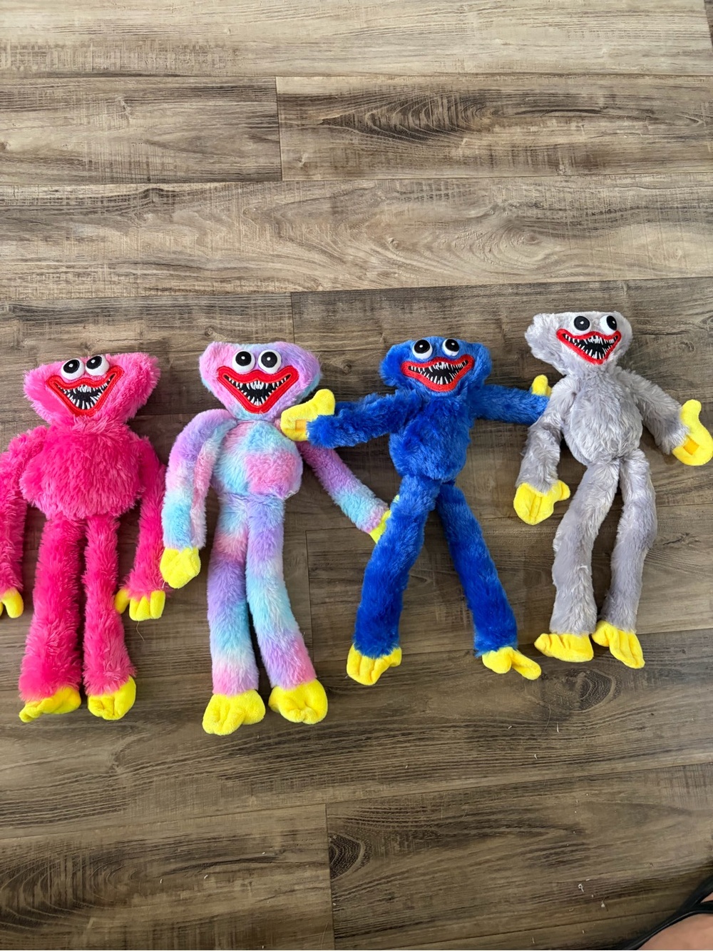Poppy Playtime Huggy Wuggy stuffed plush figure lot